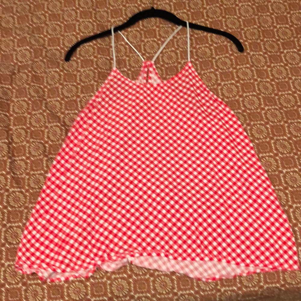 Checkered tank top